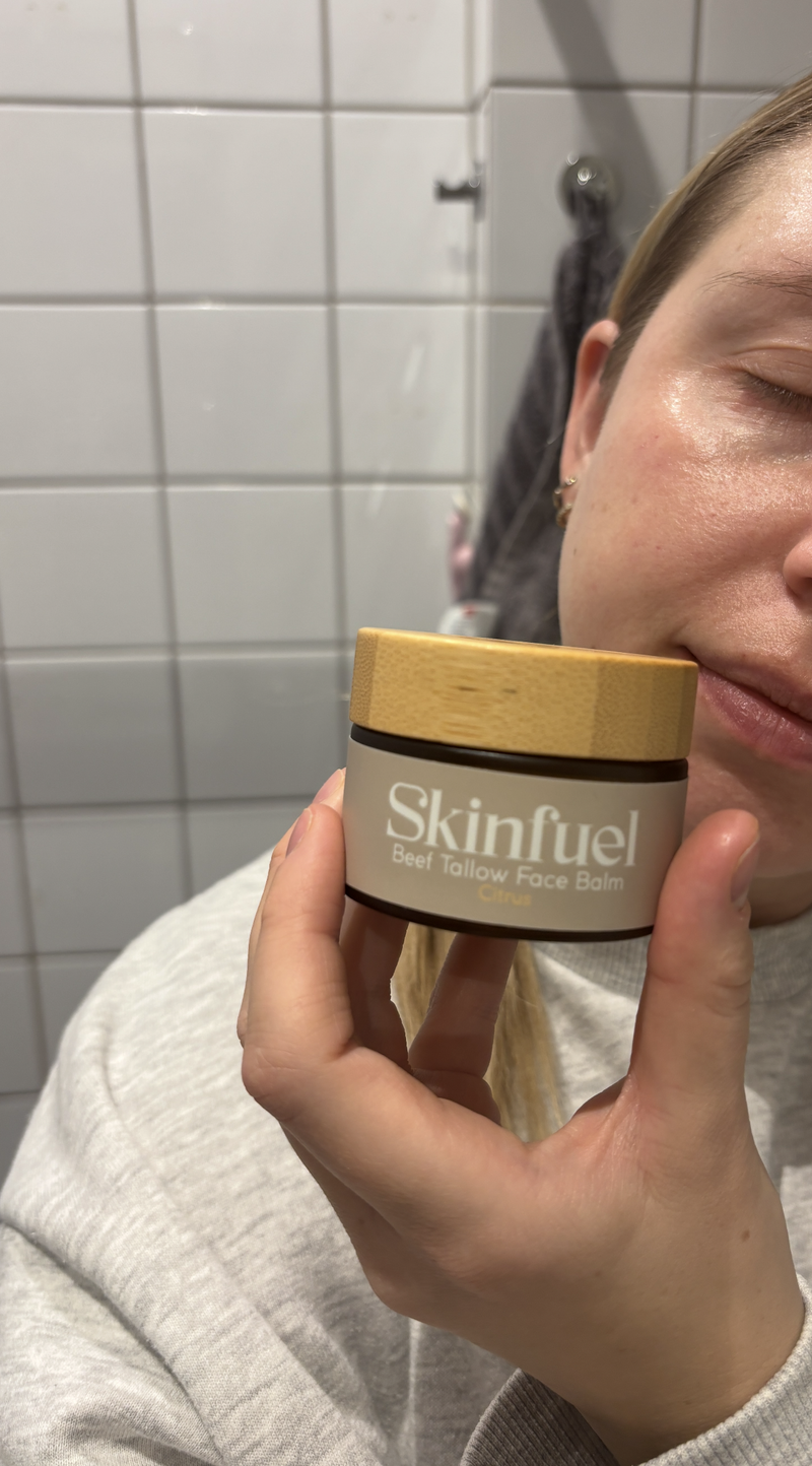 Hudvårdsresultat före och efter