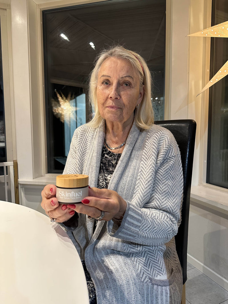 Hudvårdsresultat före och efter